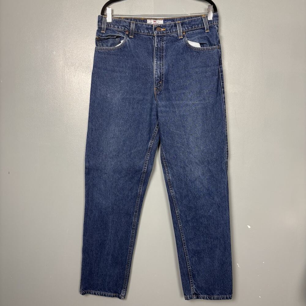 Vintage 90’s LEVI 540 Orange Tab Relaxed Fit Men’s Blue Denim Jeans 36x32